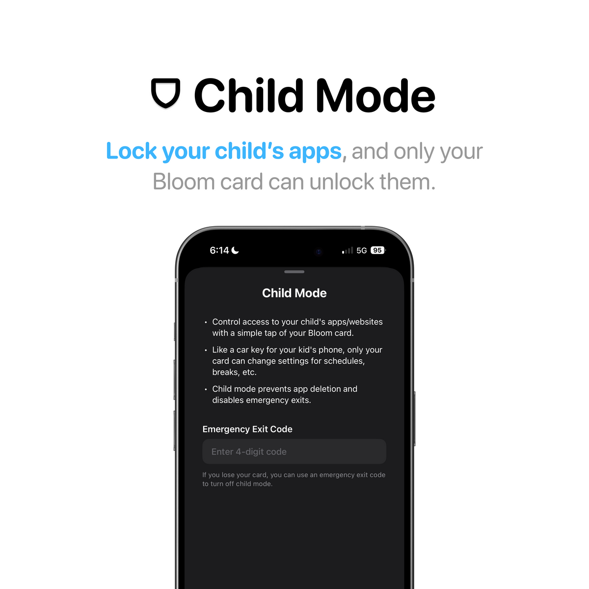 Bloom Android App Bloom Card - App Blocker & Screen Time Tool - As Seen On ABC's Shark T