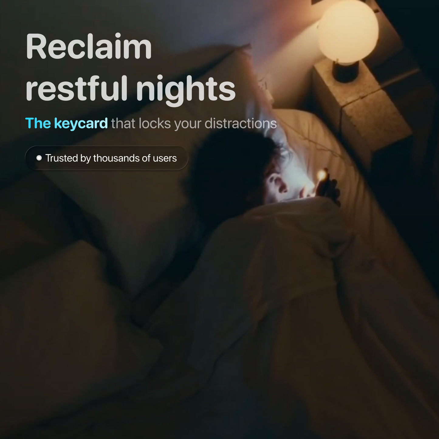 Bloom Card - Stainless Steel Keycard That Locks Distracting Apps